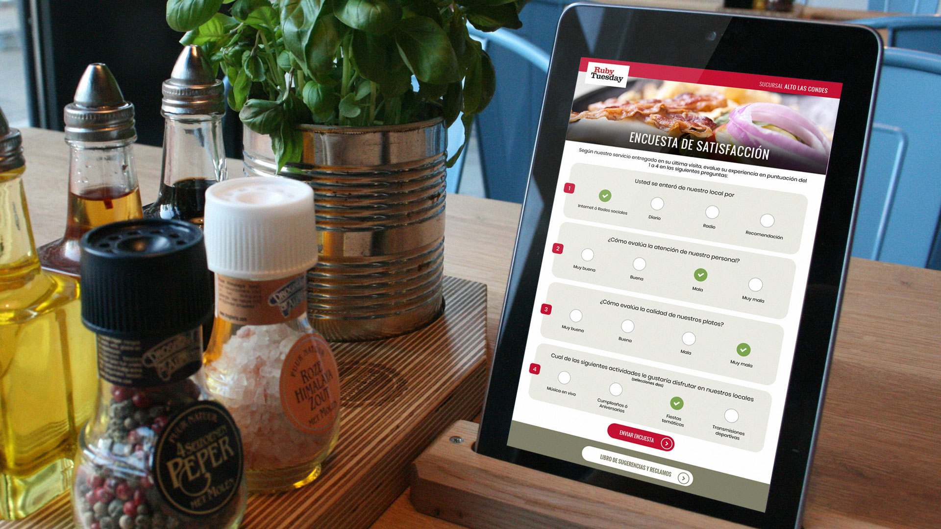Proyecto web Ruby Tuesday